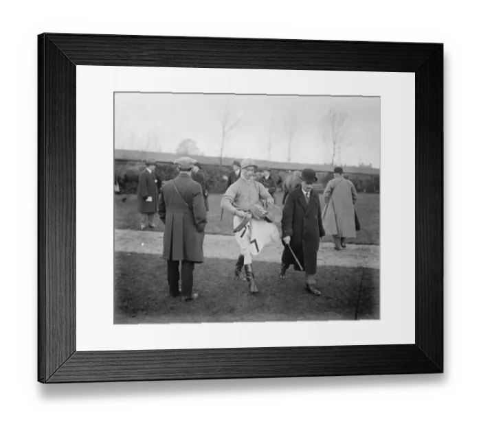Framed Print : N A Brown, Jockey 1923