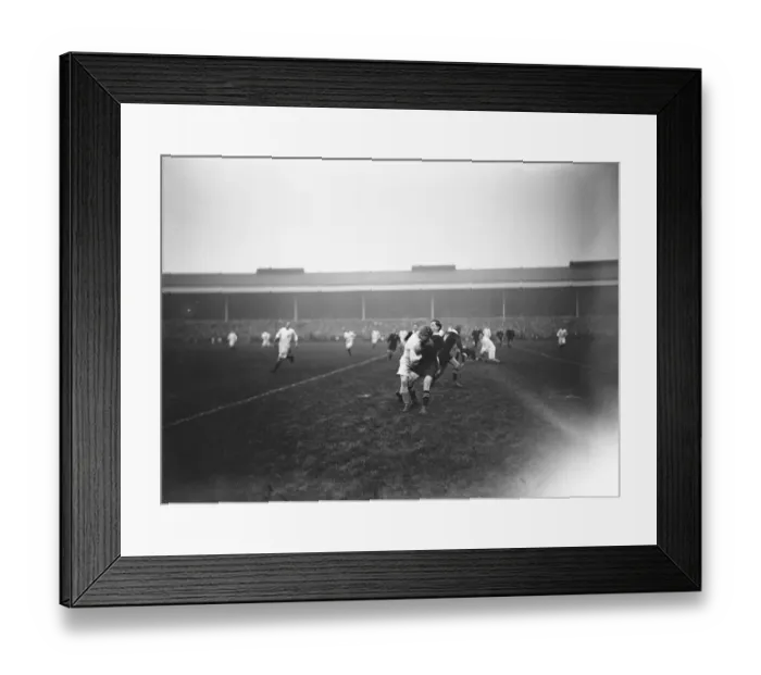 Framed Print : New Zealand defeat London at Twickenham Hamilton Wickes in a strenuous tackle 15 Framed Print : New Zealand defeat London at Twickenham Hamilton Wickes in a strenuous tackle 15