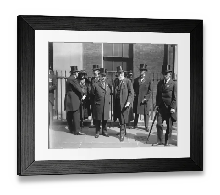 Framed Print : The founder of Empire Day. Earl Meath, the founder of Empire Day, waiting for Framed Print : The founder of Empire Day. Earl Meath, the founder of Empire Day, waiting for