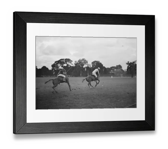 Framed Print : Ranelagh polo - House of Lords versus House of Commons. 18 June 1927