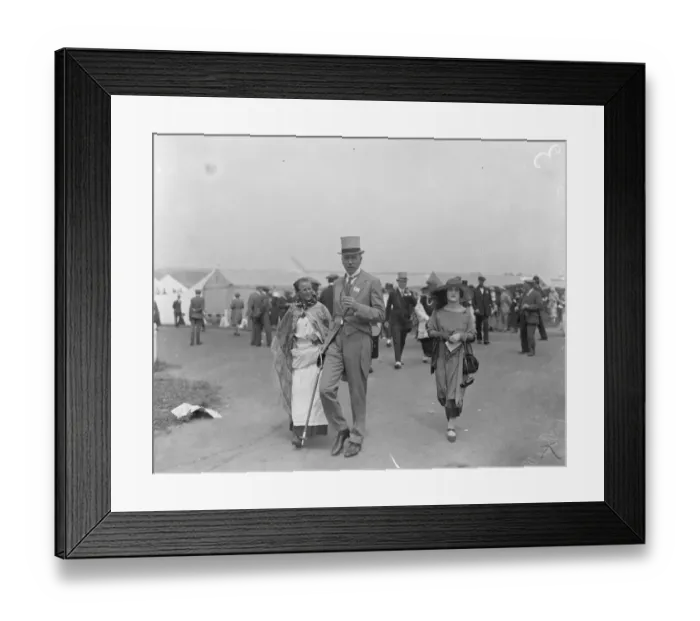 Framed Print : Ascot Sir H Cunliffe Owen and Owen and Lady Evelyn Beauchamp 17 June 1924 Framed Print : Ascot Sir H Cunliffe Owen and Owen and Lady Evelyn Beauchamp 17 June 1924
