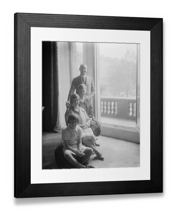 Framed Print : Sir C James Parr, C M G, New High Commissioner for New Zealand, photographed in