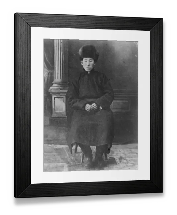 Framed Print : A far Eastern personality. Mr Dma Damra, President of the Grand Council of Mongolia Framed Print : A far Eastern personality. Mr Dma Damra, President of the Grand Council of Mongolia