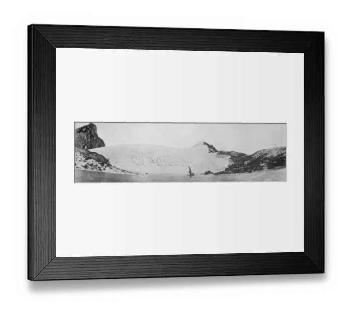 Framed Print : Where the Duke of York will skate. Kenyas remarkable winter resort exactly
