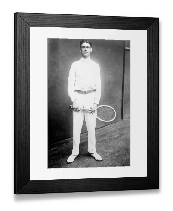 Framed Print : Amateur and professional tennis champions of the world meet in Paris Chocet