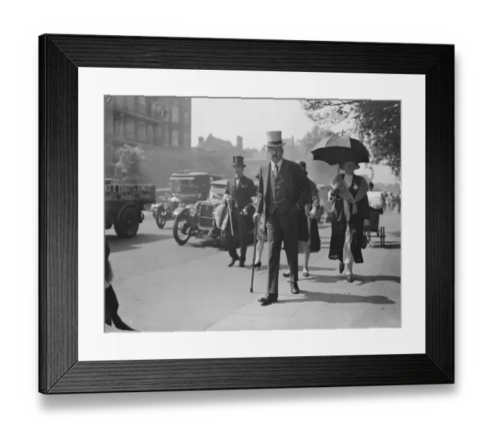 Framed Print : Eton versus Harrow at Lords. The Duke of Devonshire 1929 Framed Print : Eton versus Harrow at Lords. The Duke of Devonshire 1929