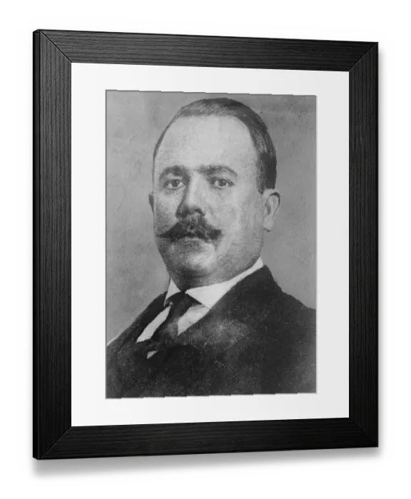 Framed Print : Mexican President Ill President Obregon of Mexico who is lying seriously ill with Framed Print : Mexican President Ill President Obregon of Mexico who is lying seriously ill with