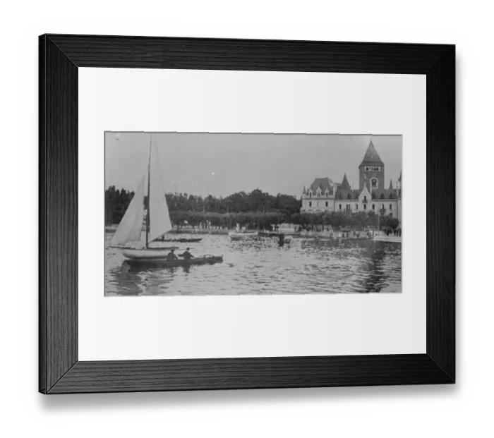 Framed Print : Lausanne the Hotel Du Chateau in Switzerland 6 November 1922 Framed Print : Lausanne the Hotel Du Chateau in Switzerland 6 November 1922