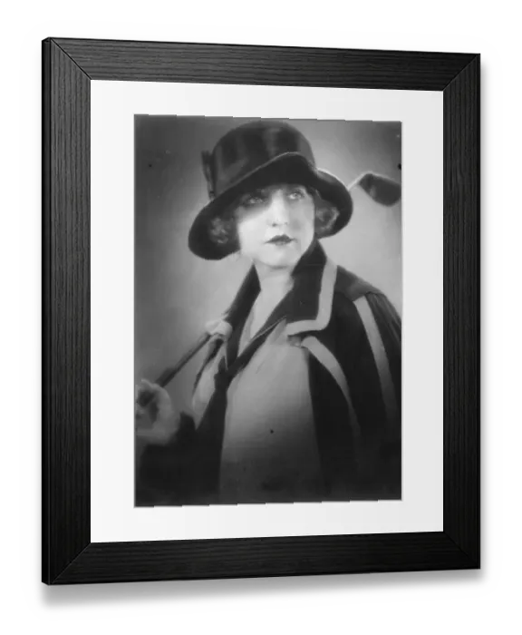 Framed Print : Romanian golf champion. Mlle Louise Crozescu, who has just won the womens amateur Framed Print : Romanian golf champion. Mlle Louise Crozescu, who has just won the womens amateur