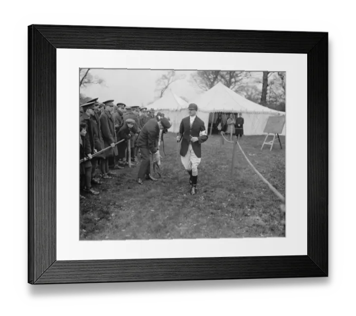 Framed Print : Prince Henry wins his race in 1st Cavalry Brigade point to point at Ashridge Farm, Wokingham Framed Print : Prince Henry wins his race in 1st Cavalry Brigade point to point at Ashridge Farm, Wokingham