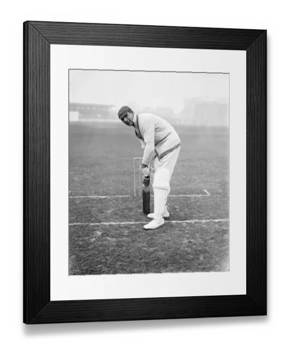Framed Print : South African cricketers practice at the Kennington Oval, London Manfred John Susskind