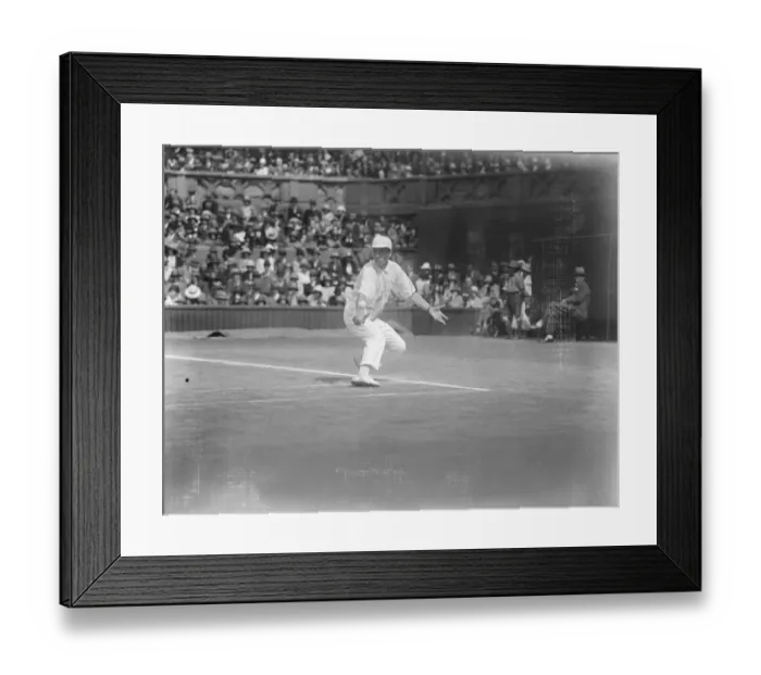 Framed Print : Final of the mens lawn tennis championship. Borotra defeated Lacoste in the final Framed Print : Final of the mens lawn tennis championship. Borotra defeated Lacoste in the final