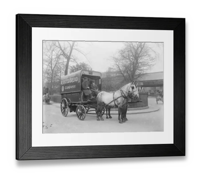 Framed Print : Taken for the Aerated Bread Company. 31 March 1920