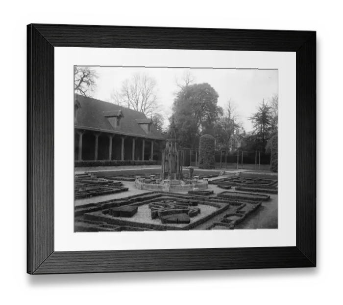 Framed Print : World famous gardens of Ashridge House to be opened to the public. 26 March 1929 Framed Print : World famous gardens of Ashridge House to be opened to the public. 26 March 1929