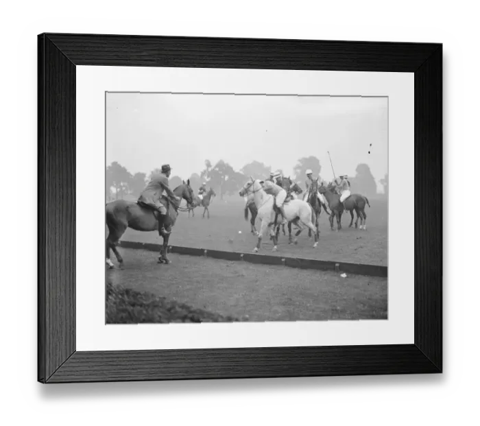Framed Print : Ranelagh - British Army versus Federation Des Polos De France for the Verdun Cup. 1927 Framed Print : Ranelagh - British Army versus Federation Des Polos De France for the Verdun Cup. 1927