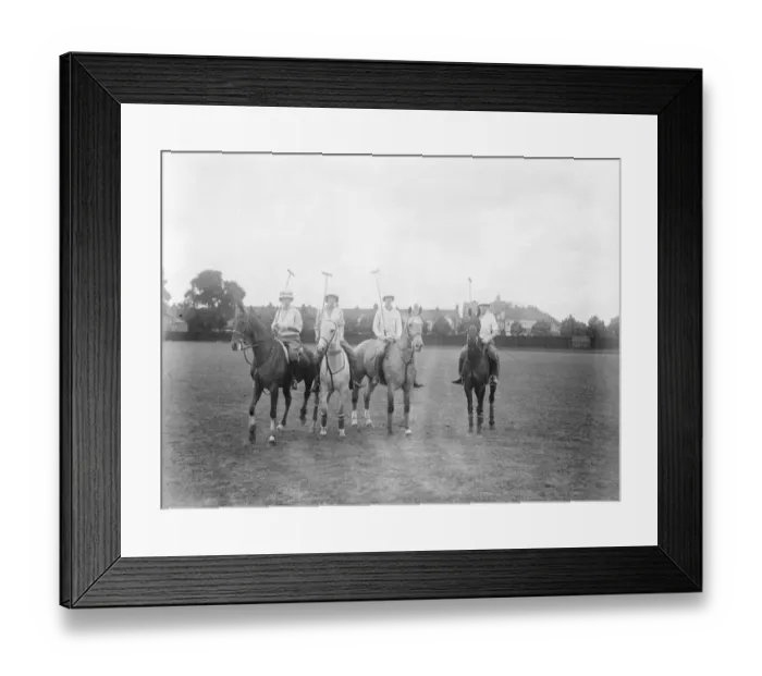 Framed Print : Ladies polo at Hurlingham There was a Ladies Polo match at Hurlingham between Hurlingham