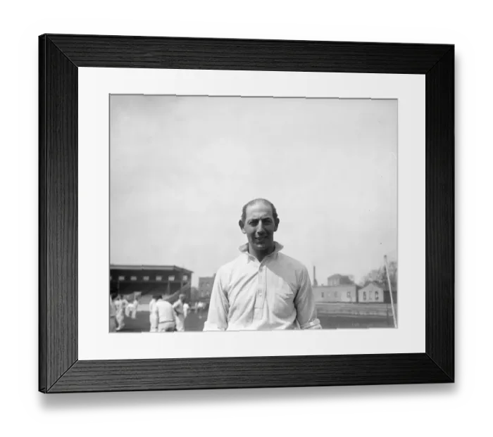 Framed Print : South African cricketers practice at the Kennington Oval, London Manfred John Susskind