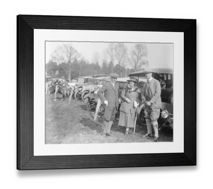 Framed Print : Garth hunt point to point races at Newlands, Arborfield. Lord and Lady Jellicoe Framed Print : Garth hunt point to point races at Newlands, Arborfield. Lord and Lady Jellicoe