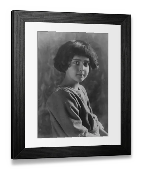 Framed Print : Italys Beautiful Princess HRH Princess Mafalda of Savoy, the youngest daughter Framed Print : Italys Beautiful Princess HRH Princess Mafalda of Savoy, the youngest daughter