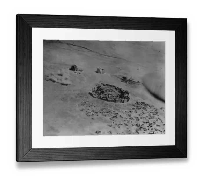 Framed Print : The British Military operations in Somaliland. Interesting new photographs. Bombs