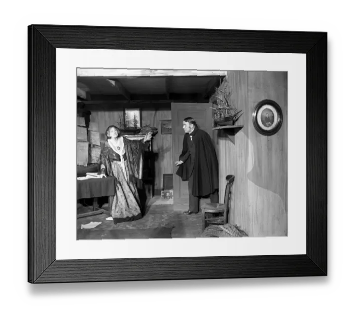 Framed Print : Filming of Ibsen s, Pillars of Society. Mr Norman McKinnell ( Karstan Bernick ) Framed Print : Filming of Ibsen s, Pillars of Society. Mr Norman McKinnell ( Karstan Bernick )