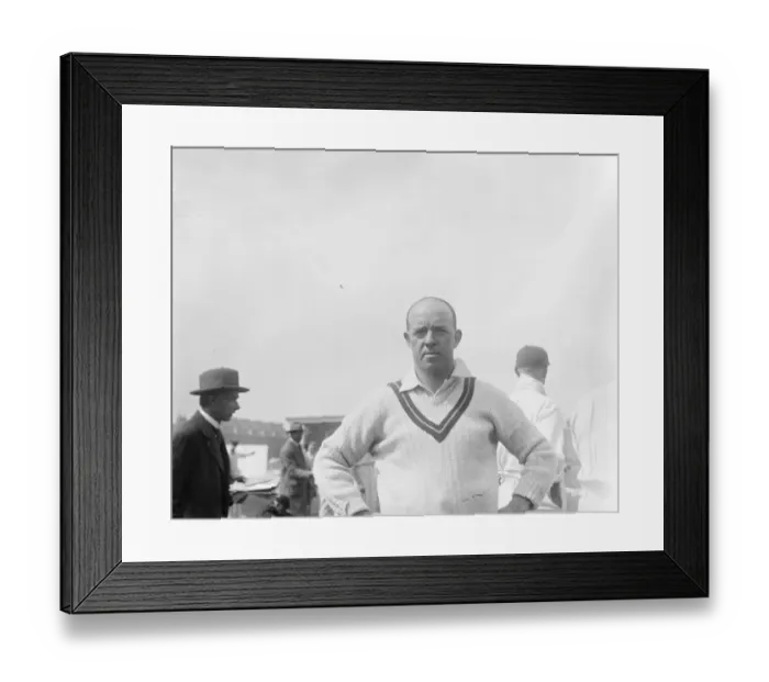 Framed Print : Philip Albert Myburgh Hands, South African cricketer. 1924 Framed Print : Philip Albert Myburgh Hands, South African cricketer. 1924