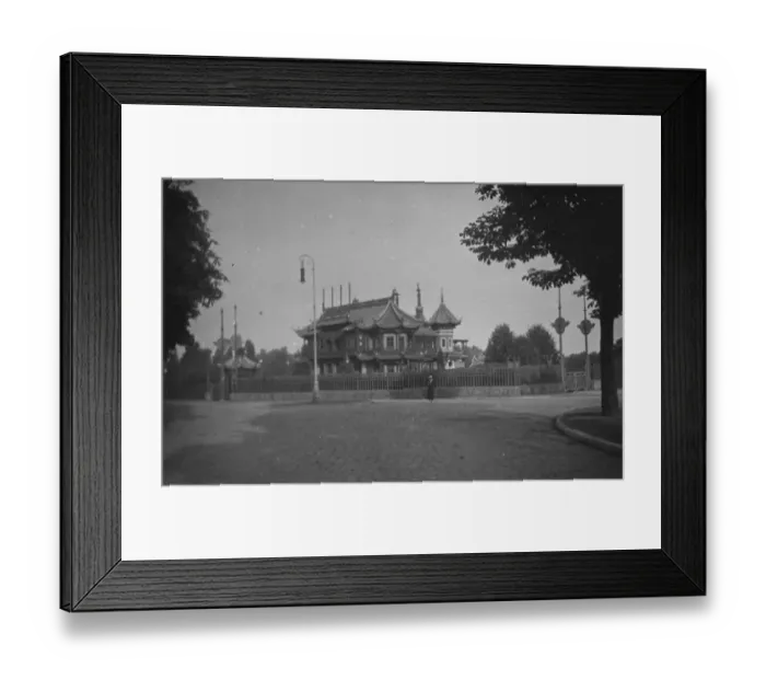 Framed Print : Chinese ( Lacken ) Palace in Brussels in Belgium March 1921 Framed Print : Chinese ( Lacken ) Palace in Brussels in Belgium March 1921