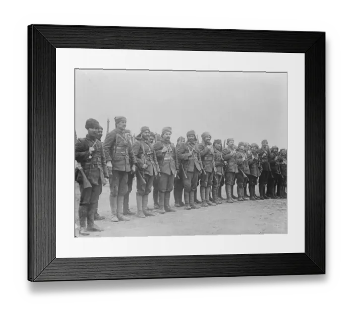 Framed Print : Turkish infantry in Gallipoli in Turkey 19 September 1922 Framed Print : Turkish infantry in Gallipoli in Turkey 19 September 1922