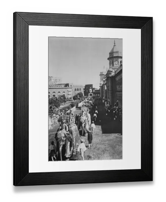 Framed Print : Coronation of Sir Hari Singh. 20 March 1926 Framed Print : Coronation of Sir Hari Singh. 20 March 1926