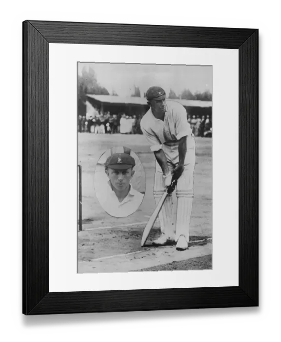 Framed Print : Herbert Wilfred Taylor the South African skipper who scored 145 in the first test Framed Print : Herbert Wilfred Taylor the South African skipper who scored 145 in the first test