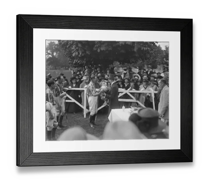 Framed Print : Polo at Ranelagh Polo Club, London The 17th lancers defeated Cowdray at Polo Framed Print : Polo at Ranelagh Polo Club, London The 17th lancers defeated Cowdray at Polo