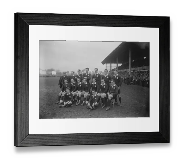 Framed Print : Five Nations - Swansea, 19 January 1924 Wales 9 - 17 England Wales Team no order Joe Rees Framed Print : Five Nations - Swansea, 19 January 1924 Wales 9 - 17 England Wales Team no order Joe Rees