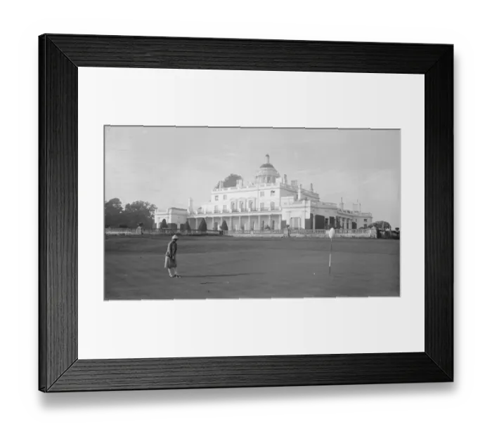 Framed Print : Dulwich and Sydenham Hill golf club 5th Green Showing Lordship Lane October 1927 Framed Print : Dulwich and Sydenham Hill golf club 5th Green Showing Lordship Lane October 1927