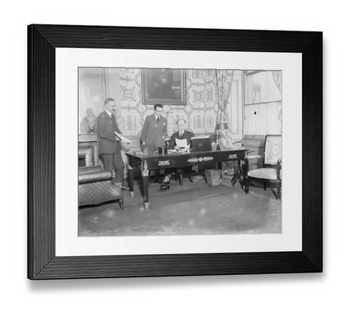 Framed Print : A the French embassy taken for lectures Pour Tous The ambassador Comte De St Aulaire Framed Print : A the French embassy taken for lectures Pour Tous The ambassador Comte De St Aulaire