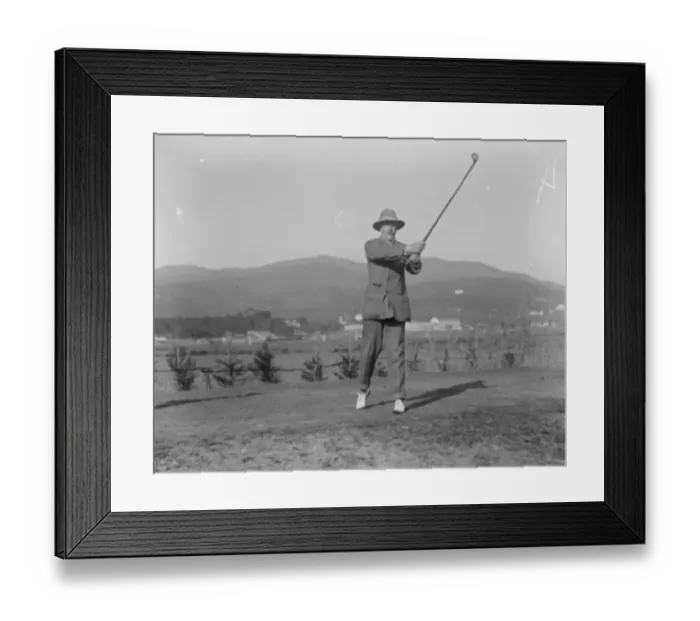 Framed Print : International Society at Cannes Golf Club. Grand Duke Michael. Grand Duke Michael
