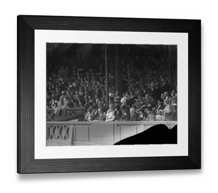 Framed Print : King and Queen at Wimbledon. 7 July 1928 Framed Print : King and Queen at Wimbledon. 7 July 1928