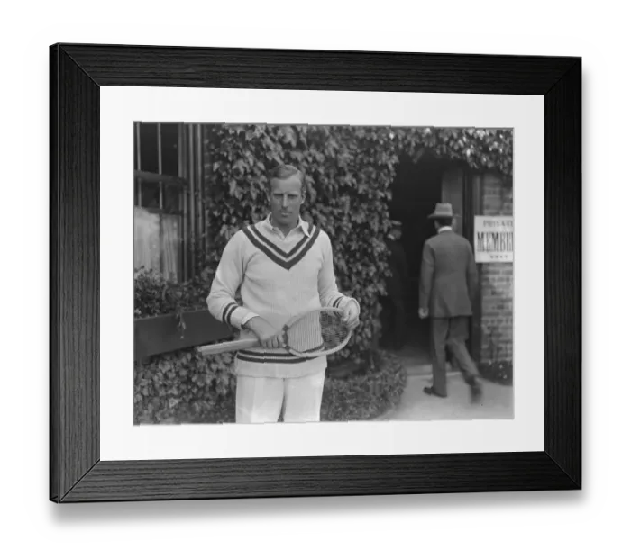 Framed Print : Tennis at Princes Club A F Wilding Framed Print : Tennis at Princes Club A F Wilding