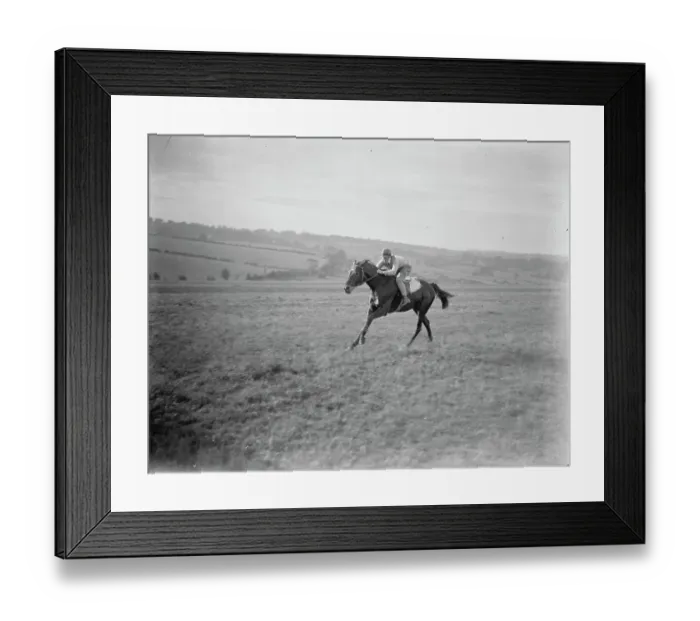 Framed Print : Our most wonderful girl rider : Mr W Nightingall says no light weight jockey could Framed Print : Our most wonderful girl rider : Mr W Nightingall says no light weight jockey could