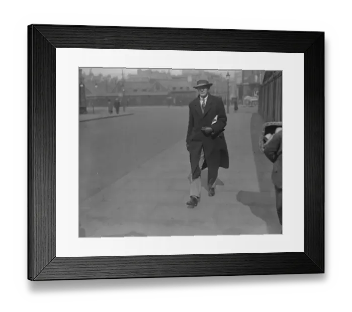 Framed Print : Lieutenant Macnamara, the young London Territorial Officer who was sentenced to