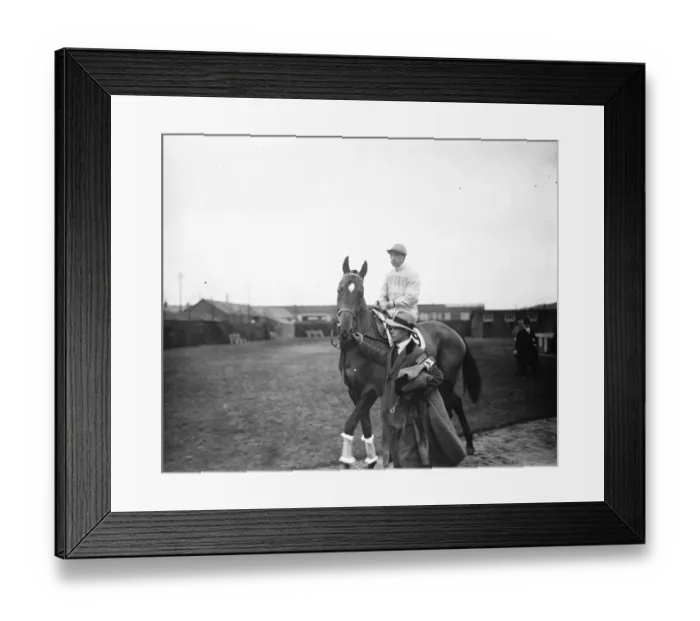 Framed Print : P Lestrange, a jockey 1923 Framed Print : P Lestrange, a jockey 1923