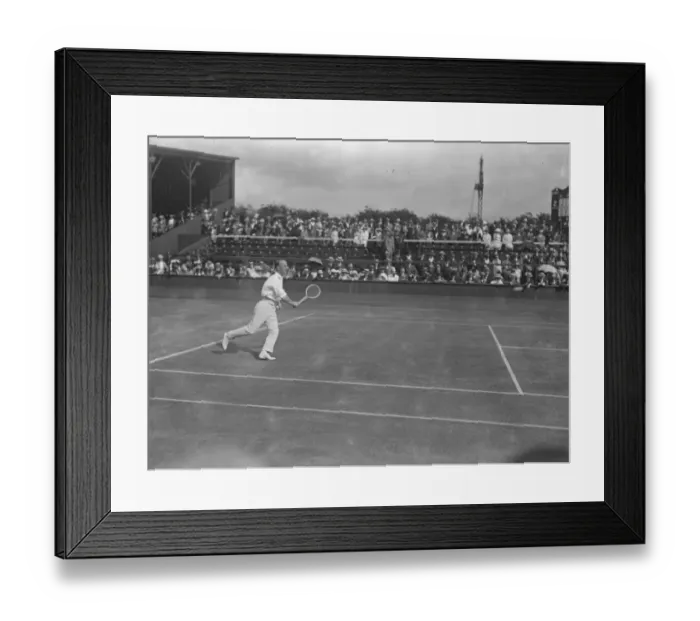 Framed Print : Lawn Tennis Championships at Wimbledon J C Parke 4 May 1921