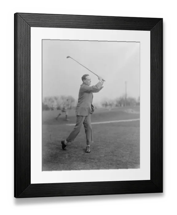Framed Print : Golf at Northwood House of Commons versus Sandy Lodge CLub Sir Cecil Beck ( H Framed Print : Golf at Northwood House of Commons versus Sandy Lodge CLub Sir Cecil Beck ( H