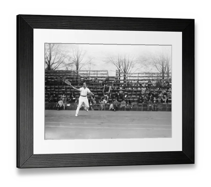 Framed Print : The worlds hard court lawn tennis championships at Brussels. Comte de Gomar ( Spain ) Framed Print : The worlds hard court lawn tennis championships at Brussels. Comte de Gomar ( Spain )