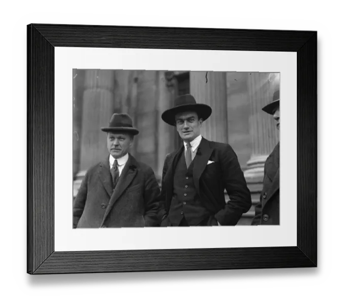 Framed Print : The Marylebone election contest. Mr David Ross, the Labour Candidate, photographed Framed Print : The Marylebone election contest. Mr David Ross, the Labour Candidate, photographed
