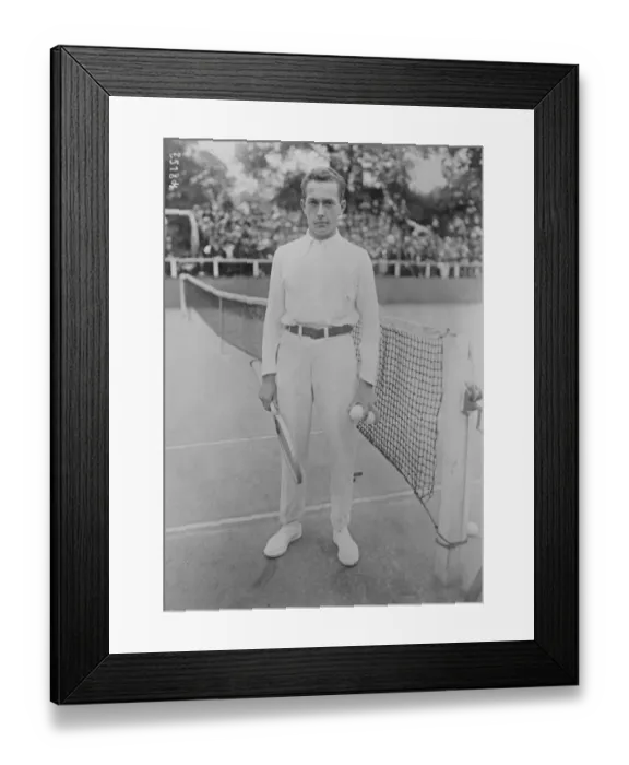 Framed Print : N Cochet French Tennis Champion 15 June 1922 Framed Print : N Cochet French Tennis Champion 15 June 1922