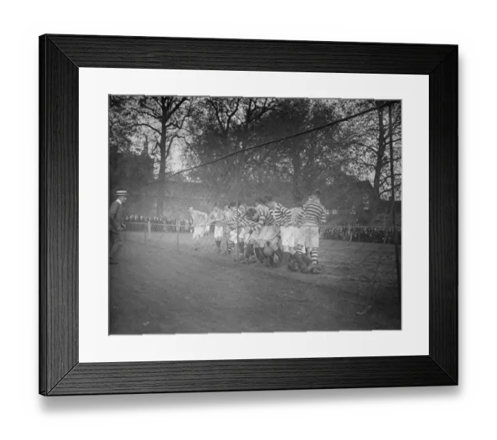 Framed Print : The Prince of Wales at Winchester College. The football match in progress. 7 Framed Print : The Prince of Wales at Winchester College. The football match in progress. 7