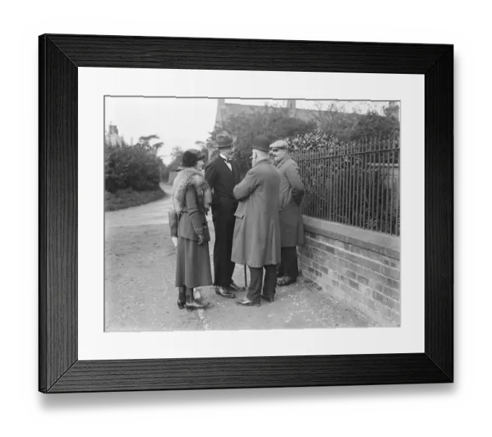 Framed Print : Duke of Portlands son and heir to political field Lord Titchfield standing as Conservative