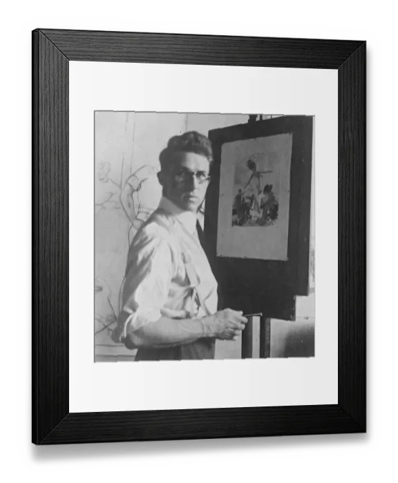 Framed Print : Roberts Austin Winner of British School in Rome Scholarship in engraving 3 June 1922 Framed Print : Roberts Austin Winner of British School in Rome Scholarship in engraving 3 June 1922