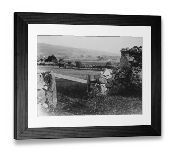 Framed Print : The Marconi trans - Atlantic wireless station at Carnarvon, North Wales. This station