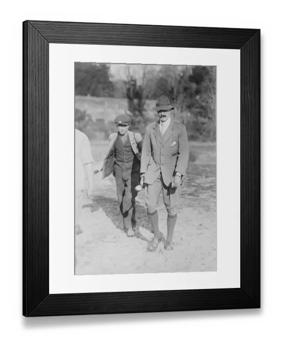 Framed Print : The Grand Duke Cyril at Golf This photograph of the Grand Duke Cyril of Russia golfing